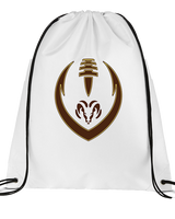 Holt Jr Rams Football Full Football - Drawstring Bag