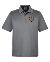 Holt Jr Rams Football Full Football - Mens Polo