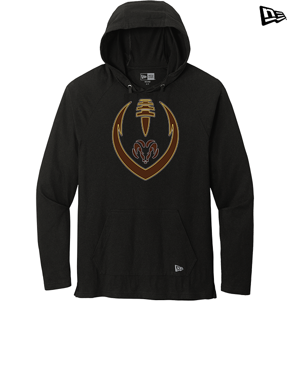 Holt Jr Rams Football Full Football - New Era Tri-Blend Hoodie