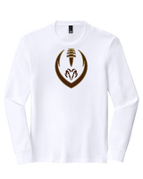 Holt Jr Rams Football Full Football - Tri-Blend Long Sleeve