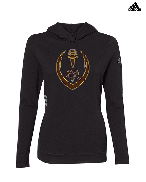 Holt Jr Rams Football Full Football - Womens Adidas Hoodie