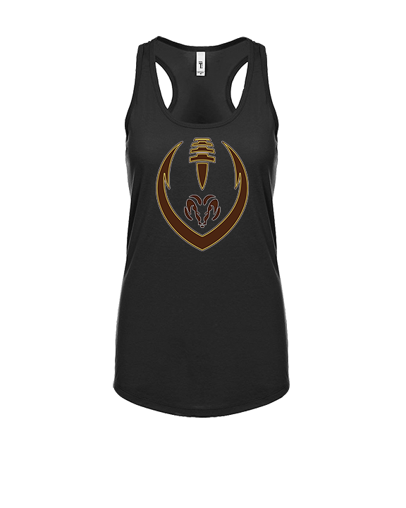 Holt Jr Rams Football Full Football - Womens Tank Top