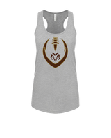 Holt Jr Rams Football Full Football - Womens Tank Top