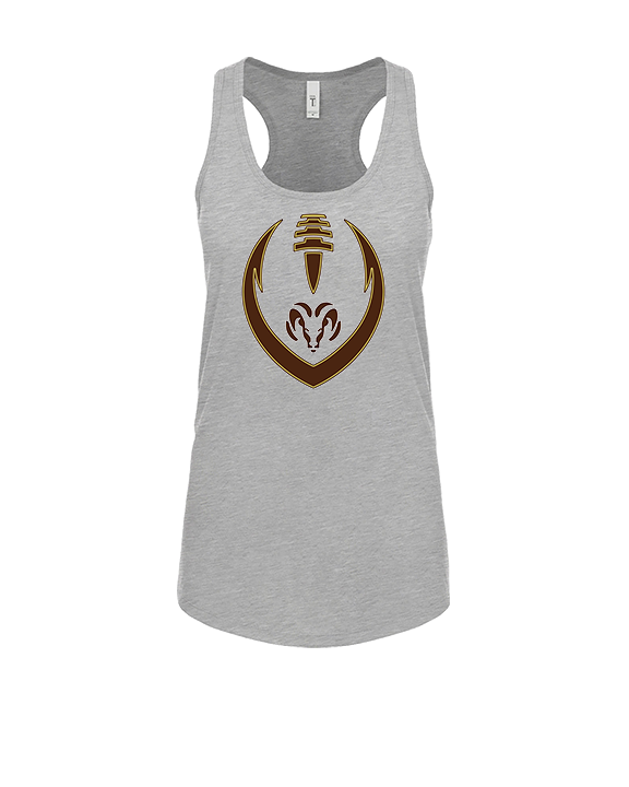 Holt Jr Rams Football Full Football - Womens Tank Top