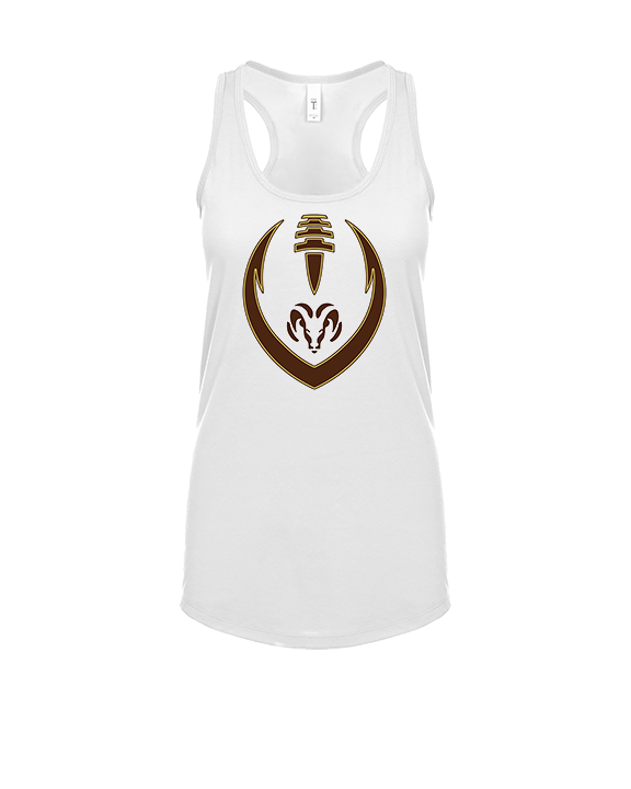 Holt Jr Rams Football Full Football - Womens Tank Top