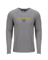 Holt Jr Rams Football Keen - Tri-Blend Long Sleeve