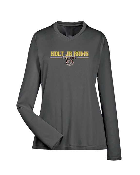 Holt Jr Rams Football Keen - Womens Performance Longsleeve