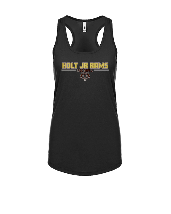 Holt Jr Rams Football Keen - Womens Tank Top