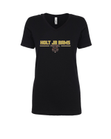 Holt Jr Rams Football Keen - Womens Vneck