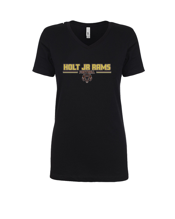 Holt Jr Rams Football Keen - Womens Vneck