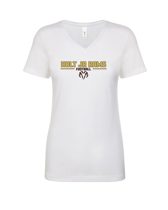 Holt Jr Rams Football Keen - Womens Vneck