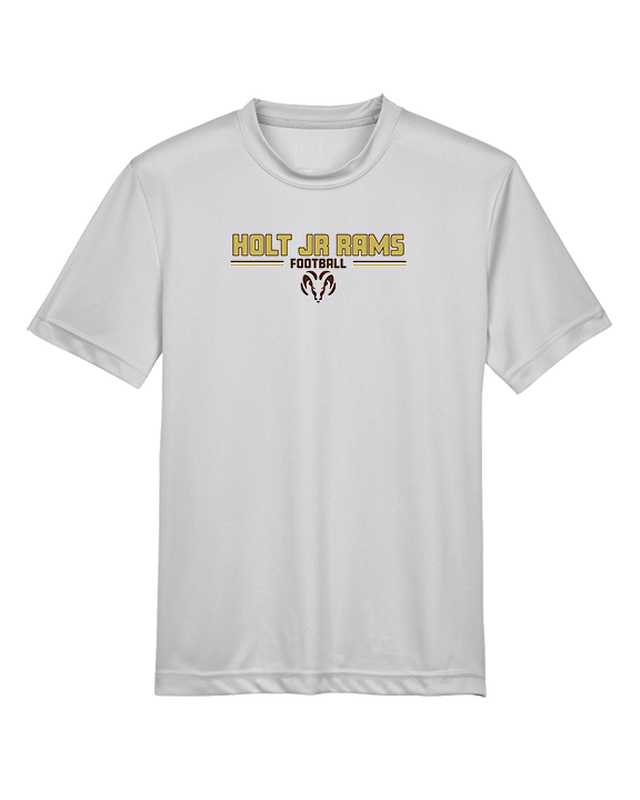 Holt Jr Rams Football Keen - Youth Performance Shirt