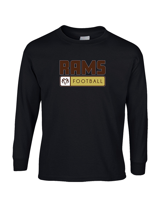 Holt Jr Rams Football Pennant - Cotton Longsleeve