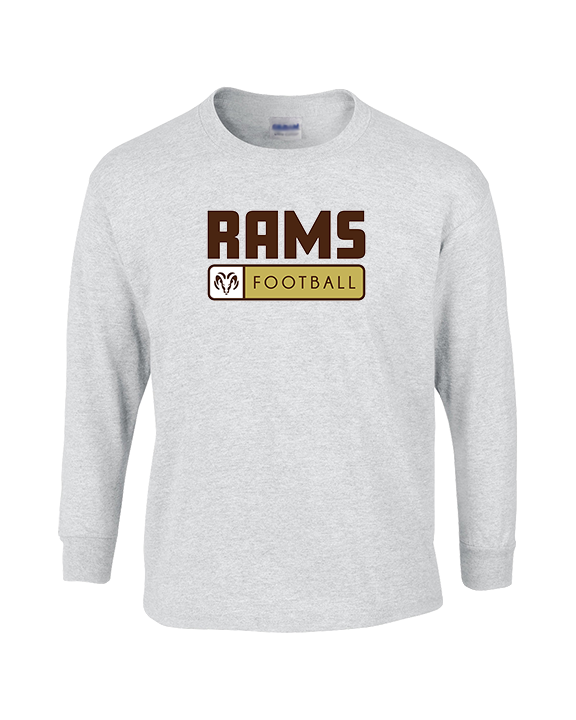 Holt Jr Rams Football Pennant - Cotton Longsleeve