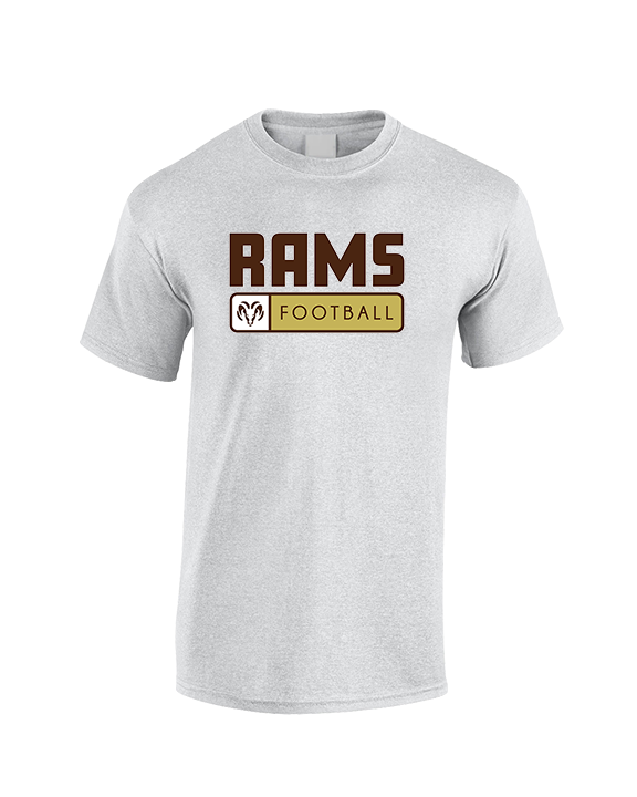 Holt Jr Rams Football Pennant - Cotton T-Shirt