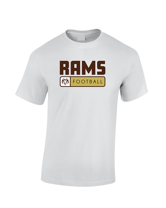 Holt Jr Rams Football Pennant - Cotton T-Shirt