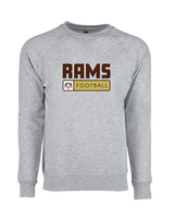 Holt Jr Rams Football Pennant - Crewneck Sweatshirt