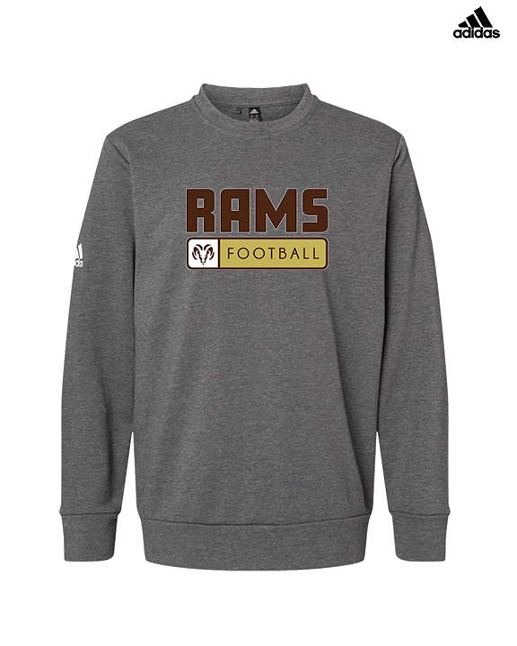 Holt Jr Rams Football Pennant - Mens Adidas Crewneck