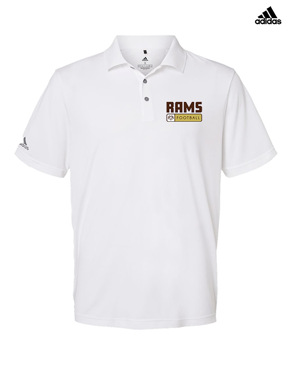 Holt Jr Rams Football Pennant - Mens Adidas Polo