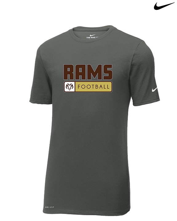 Holt Jr Rams Football Pennant - Mens Nike Cotton Poly Tee