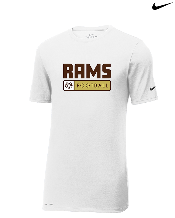 Holt Jr Rams Football Pennant - Mens Nike Cotton Poly Tee