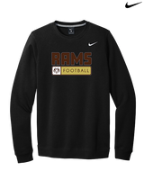 Holt Jr Rams Football Pennant - Mens Nike Crewneck