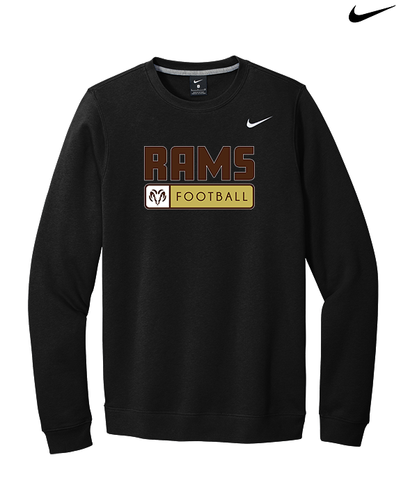 Holt Jr Rams Football Pennant - Mens Nike Crewneck