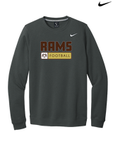 Holt Jr Rams Football Pennant - Mens Nike Crewneck