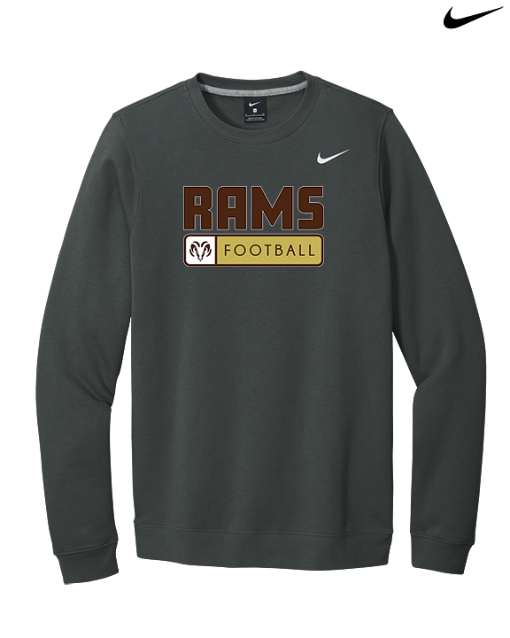 Holt Jr Rams Football Pennant - Mens Nike Crewneck