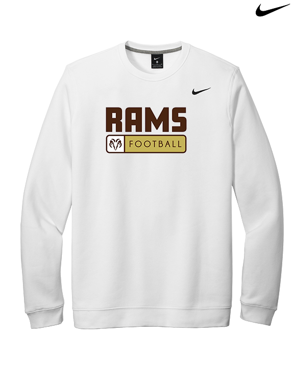 Holt Jr Rams Football Pennant - Mens Nike Crewneck