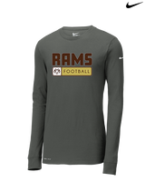 Holt Jr Rams Football Pennant - Mens Nike Longsleeve