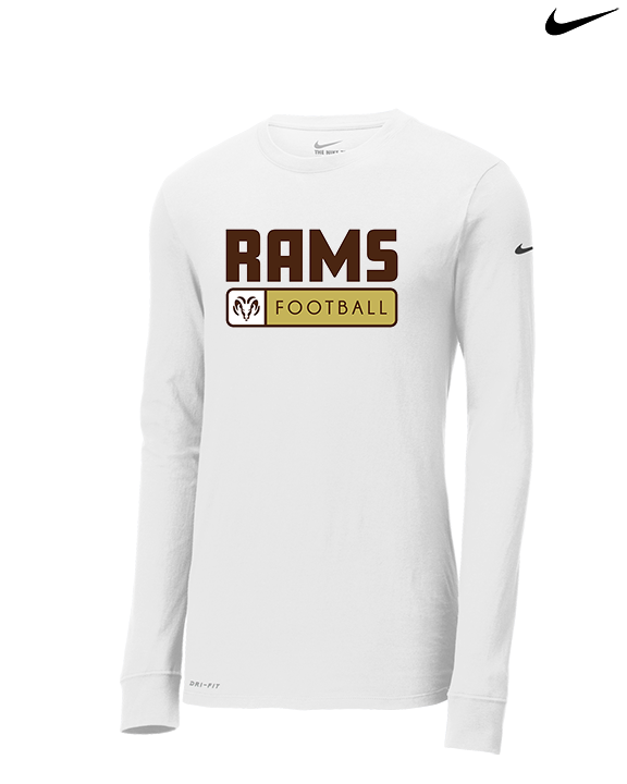 Holt Jr Rams Football Pennant - Mens Nike Longsleeve