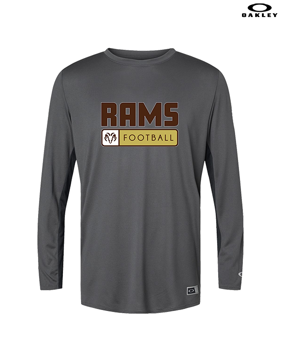 Holt Jr Rams Football Pennant - Mens Oakley Longsleeve