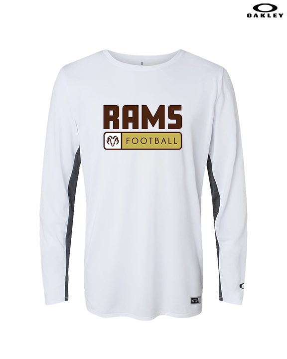 Holt Jr Rams Football Pennant - Mens Oakley Longsleeve