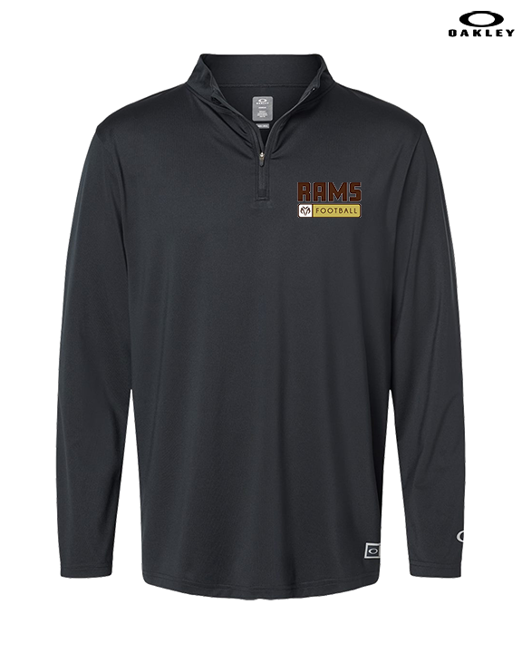 Holt Jr Rams Football Pennant - Mens Oakley Quarter Zip