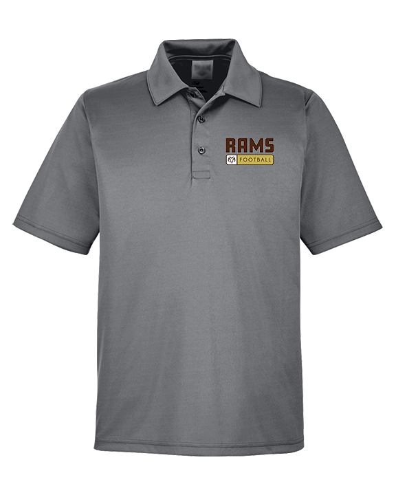 Holt Jr Rams Football Pennant - Mens Polo