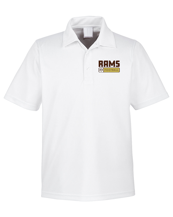 Holt Jr Rams Football Pennant - Mens Polo