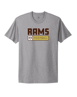 Holt Jr Rams Football Pennant - Mens Select Cotton T-Shirt