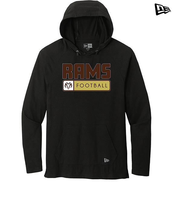 Holt Jr Rams Football Pennant - New Era Tri-Blend Hoodie