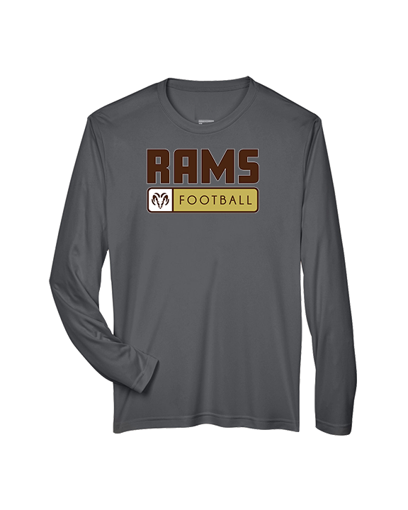 Holt Jr Rams Football Pennant - Performance Longsleeve