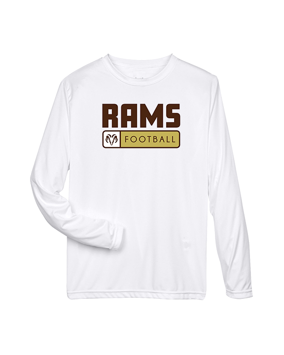 Holt Jr Rams Football Pennant - Performance Longsleeve