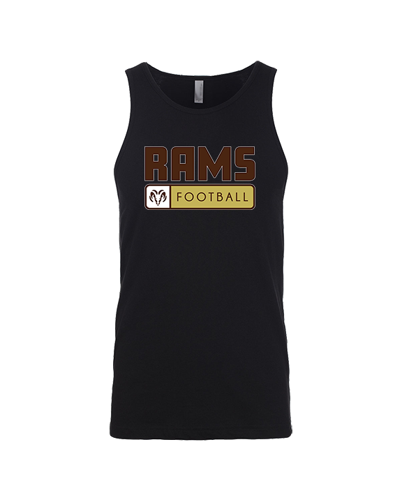 Holt Jr Rams Football Pennant - Tank Top