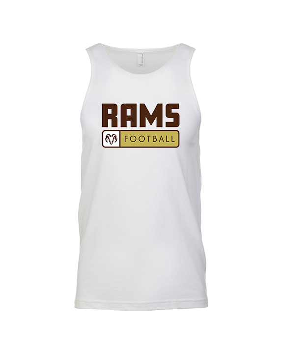 Holt Jr Rams Football Pennant - Tank Top