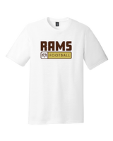 Holt Jr Rams Football Pennant - Tri-Blend Shirt