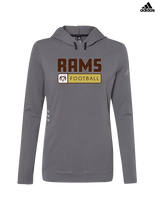 Holt Jr Rams Football Pennant - Womens Adidas Hoodie