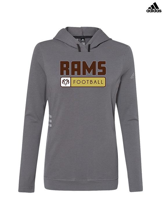 Holt Jr Rams Football Pennant - Womens Adidas Hoodie