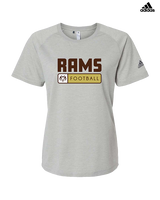 Holt Jr Rams Football Pennant - Womens Adidas Performance Shirt