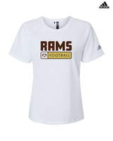 Holt Jr Rams Football Pennant - Womens Adidas Performance Shirt