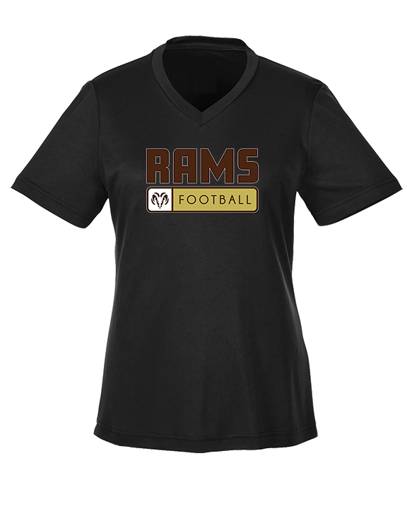 Holt Jr Rams Football Pennant - Womens Performance Shirt