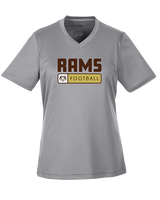 Holt Jr Rams Football Pennant - Womens Performance Shirt